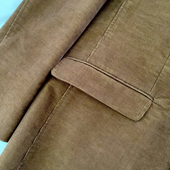 Men’s Deep Cognac Corduroy Sport Coat - Picture 2 of 11